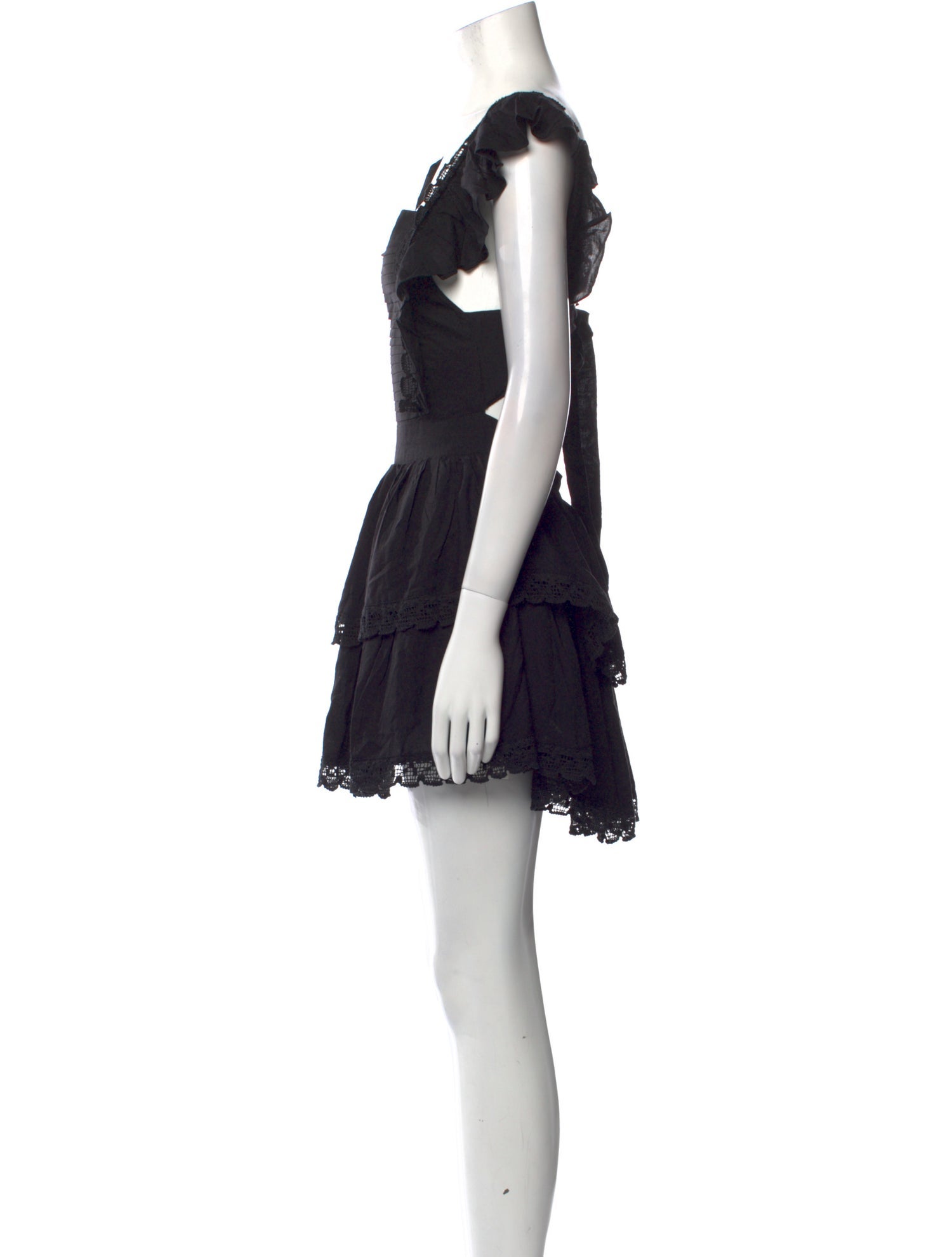 Krewe Square Neckline Mini Dress